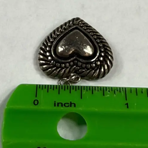 Heart Shaped Pendants for Necklace Wear Silver and Gold Tone Metals Interchange