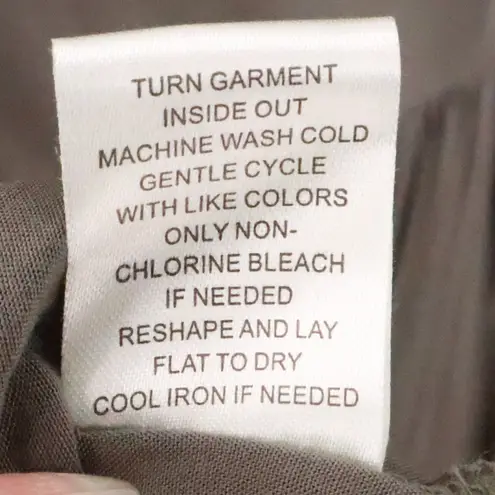 Coco Carmen Harlan Ruffle Tier Tunic Top Boho Cottage Lagenlook Flare Size S/M Green Size M