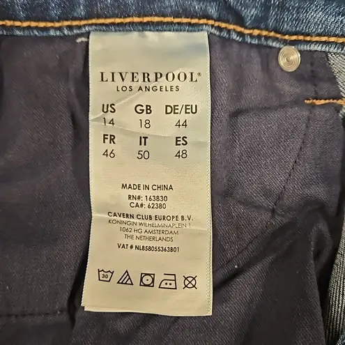 Liverpool ๐๐ Marley Girlfriend Jeans ~ Scottsdale 14/32 NWT