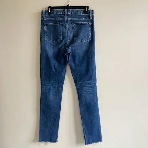 Paige  Hoxton Ankle Peg High Rise Skinny Distressed Jeans‎ Ankle Womens Size 30