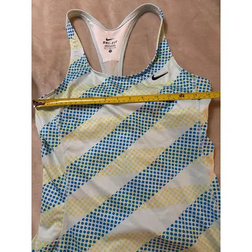 Nike  Women's Blue Active Tank M Activewear Athleisure Casual Comfy Sportswear