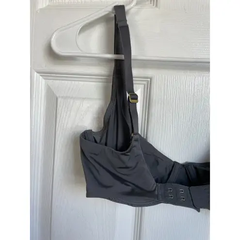 CUUP The Scoop Bra Underwire Support Everyday Comfort Lingerie 30D blue grey Size undefined