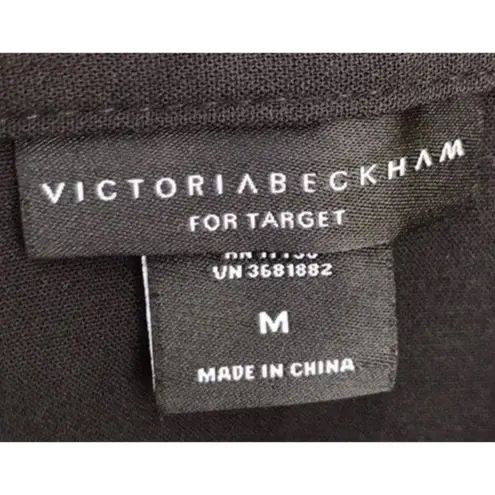 y2k NWT Super Cute Victoria Beckham Black Scallop Trim Twill Skirt Women's Sz M Size M