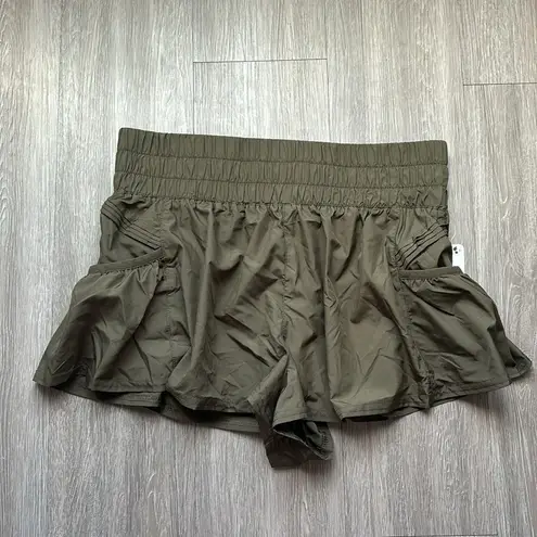 Free People Movement Shorts Green Size XS