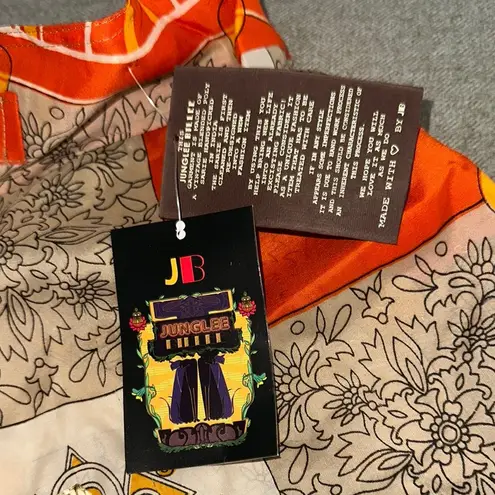 Orange and Cream Women's Shorts Size undefined