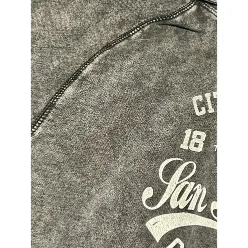 San Francisco City by Lane Seven‎ Sweatshirt Hoodie, California USA Size L Black Size L