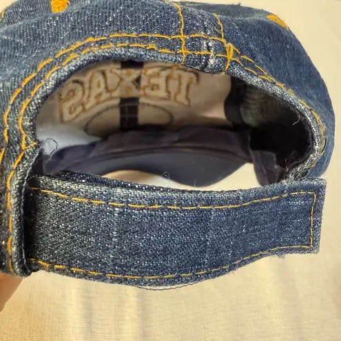 Texas Denim Baseball Cap Blue