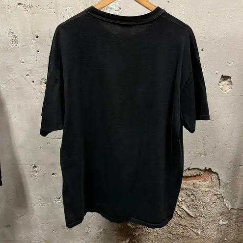 Vintage 90s 1997 Star Wars May The Force Be With Y'all Comedy Parody Tee XL Black