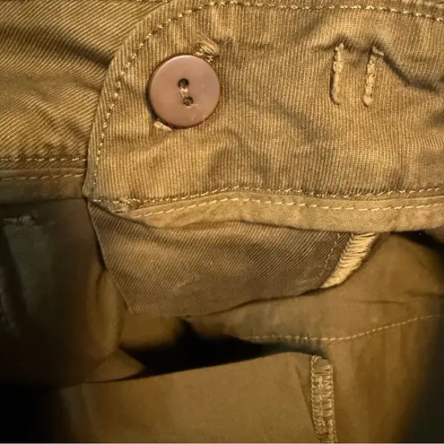 Vince  Classic Crop Chino pants olive army green women's 28 Dark Willow wash