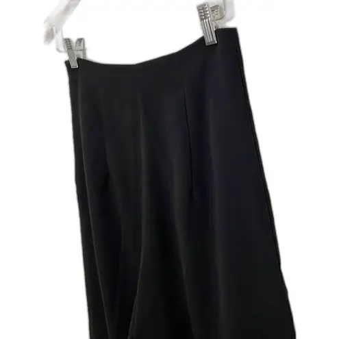 Lumier By Bariano Never Too Far Wide Leg Black Dress ElegantCareer Pants Sz S