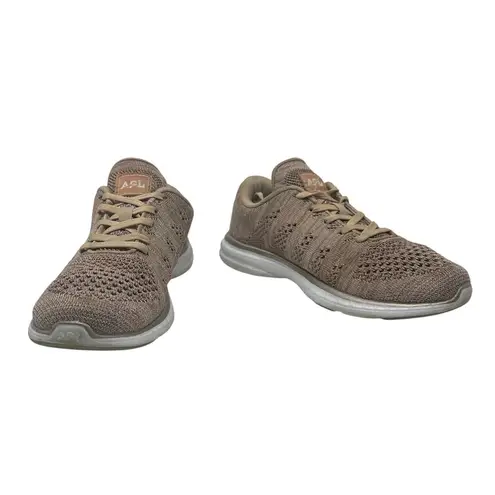 APL Athletic Propulsion Labs Techloom Pro Sneakers Melange Knit Rose Gold Size 8