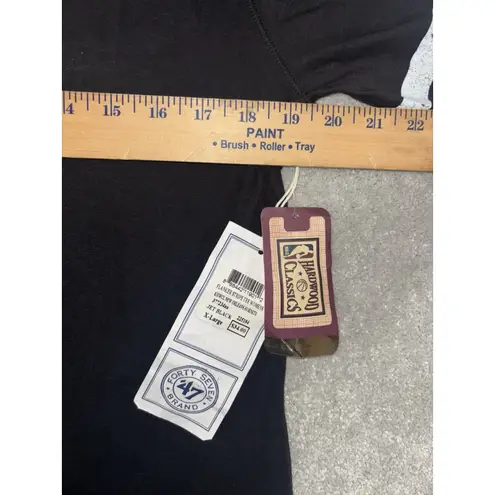 47 Brand Women's '47 Charlotte Hornets Basketball Baseball Style T Shirt NWT XL