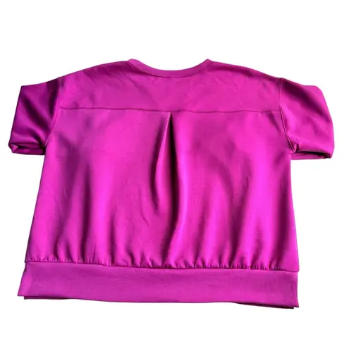 Dear Scarlett Vibrant Magenta Sweatshirt Pink Size 3X