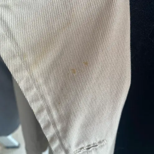 Stylish Tan Trench Coat Size M