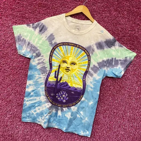 Kansas Carry on Wayward Son Desert Landscape Rock Tie Dye large