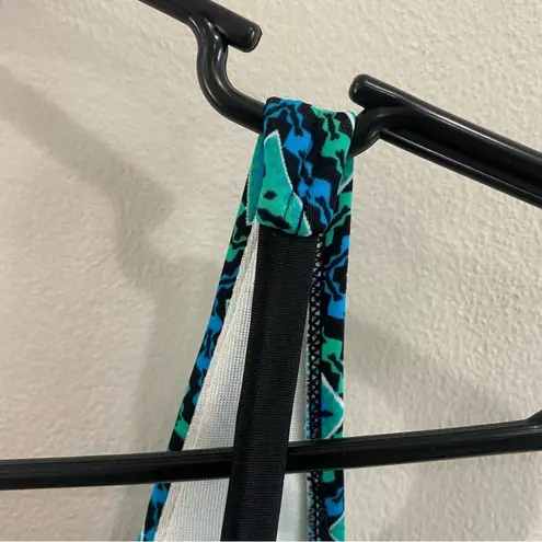 Coastal Blue NWOT Costal Blue One Piece V Neck Flattering Swimsuit Size Large