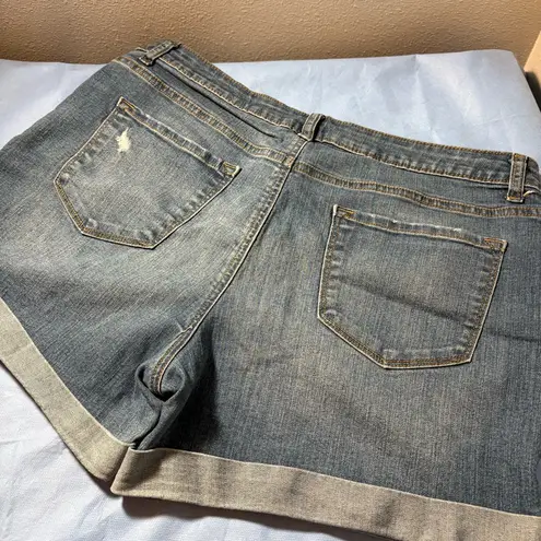 Apt. 9  Blue Denim Shorts