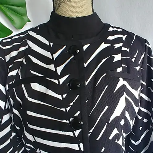 East 5th Palm Leaf Blazer Jacket