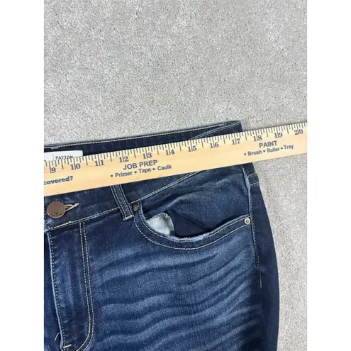 Buckle bke payton universal fit mid rise 32 slim straight cropped jeans