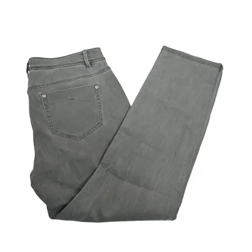 J. Jill Denim Women's 8 Petite Authentic Fit Slim Ankle Jean Green Size 8P