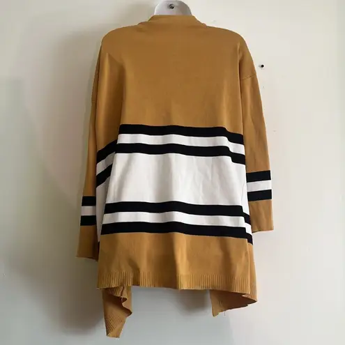 Knit mustard duster /cardigan/ jacket Yellow Size XL