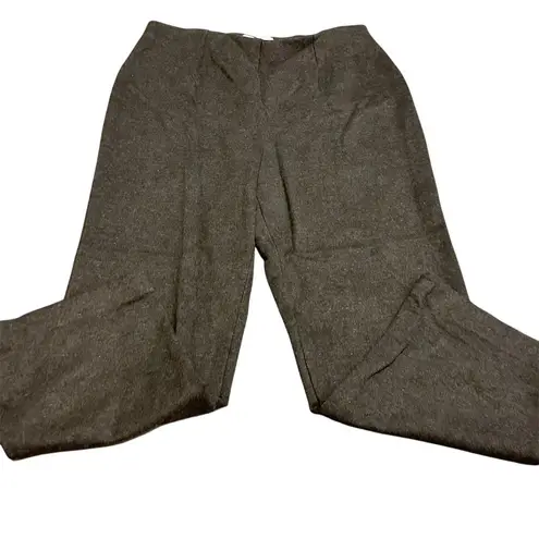 Coldwater Creek Women's Petite Wide-Leg Pants Gray Size M Casual