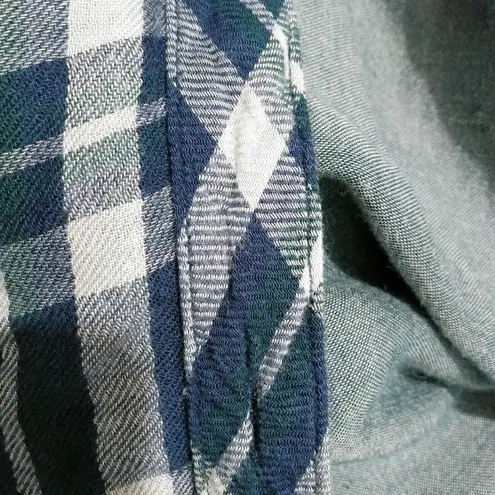 Rails plaid green blue hints of white butt…