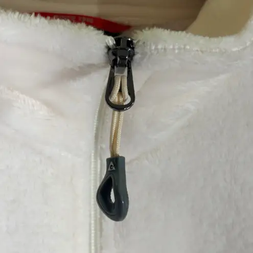 Gerry Women's Cream Fleece Zip Up Jacket Size Medium Gorpcore Outdoors Soft Cozy