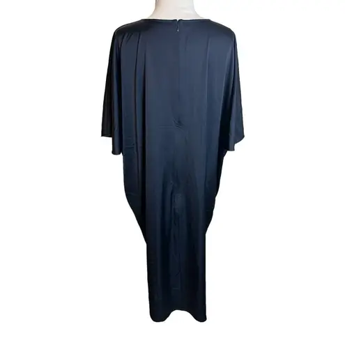 Universal Standard Becca Half Tie Dress in Navy Sz 22 24