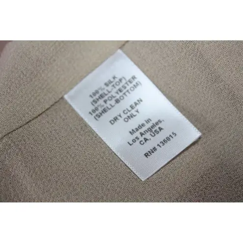 Naven NWoT Foxy in Neon Pop Pink Silk Strapless Pleated Bodice Mini Dress M $175