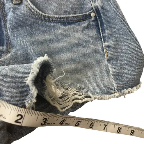 Pac Sun Size 23 High Rise Festival Shorts Daisey Duke Blue