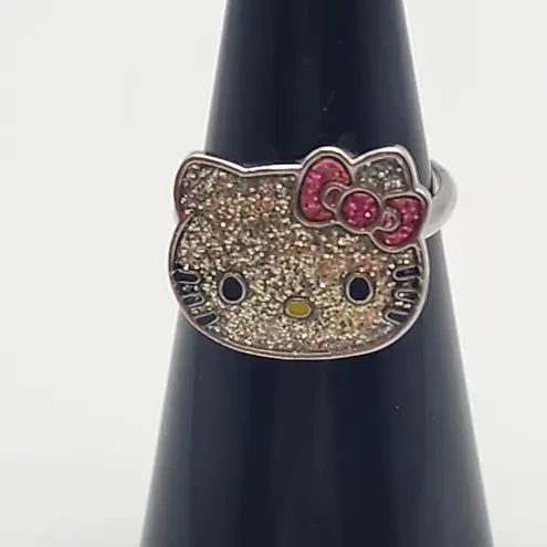 Sanrio Hello Kitty Sparkly Adjustable Ring