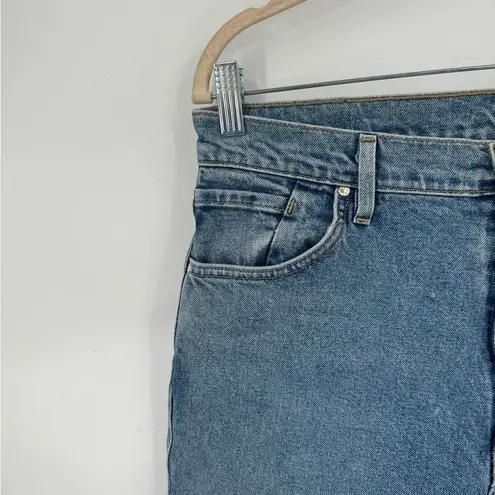 Goldsign Women 29 Straight Leg Medium Wash Denim Hugh Waist Boho Western Jeans