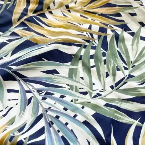 Hurley  Palm Frond One Piece Swimsuit UPF 50+ Size Large NWOT