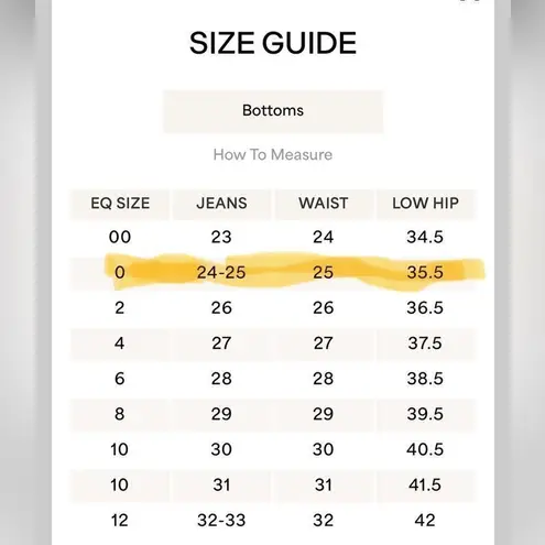 Equipment ALLETTE SILK TROUSER IN BUFF MULTI, Size 0, New with Tag MSRP $350