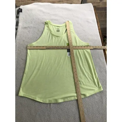 Tek Gear  Tank top Size XL NWT Green Romantica New! Polyester Blend DRY TEK