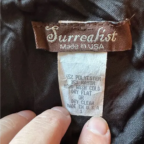 NWOT Surrealist MIDI Draped Stretching Skirt Blue Size S (1)