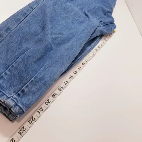 Something Navy Cotton Blend Denim Boilersuit Overall Jeans with Pockets