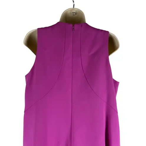 Hugo Boss NEW $1,495 Dianea Runway Dress Sleeveless Pink Back Zip Size 12