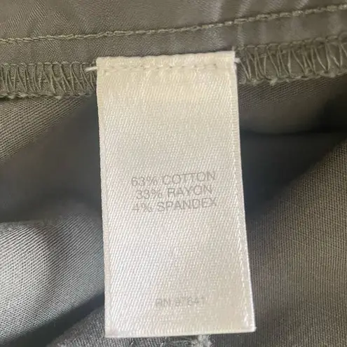 J Jill Pants Essential Slim Anke Women 4 Sage Pull On Office Minimalistic Easy Green