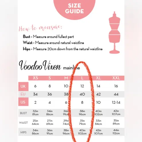 NWT VooDoo Vixen Strawberry Print Midi Dress Size 8