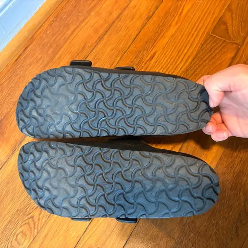 Birkenstock  Eva Arizona Sandals Women's Black Double Strap Waterproof Sz 41/10.5