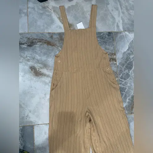 Nordstrom  Camel Wide Leg Jumpsuit