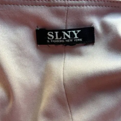 Slny Dusty Pink 16 Ruffle Tiered Dress Romantic Flowing Feminine Flattering Chic