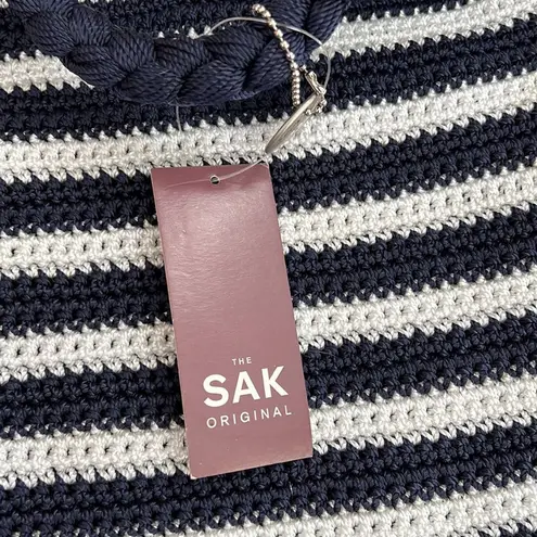 The Sak Navy / white stripe hobo style bag NEW