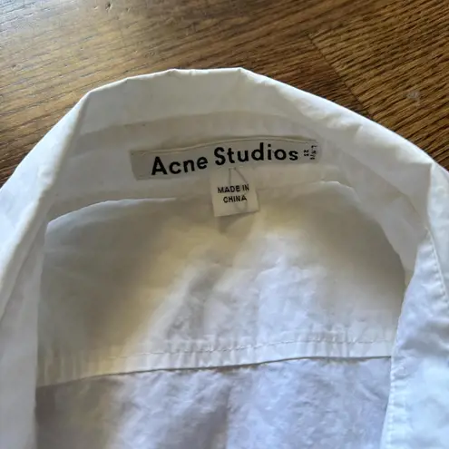 Acne Studios lnyg 23 white top