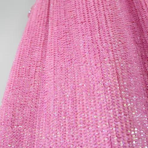 Retrofete Pink Sequin Tote Hobo Bag