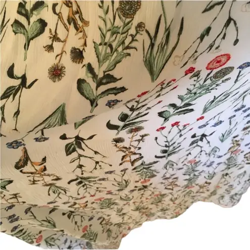 Tabitha Webb wildflower shoulder tie cottage core maxi dress