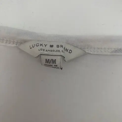 Lucky Brand Women’s Sheer Burnout Oversized T