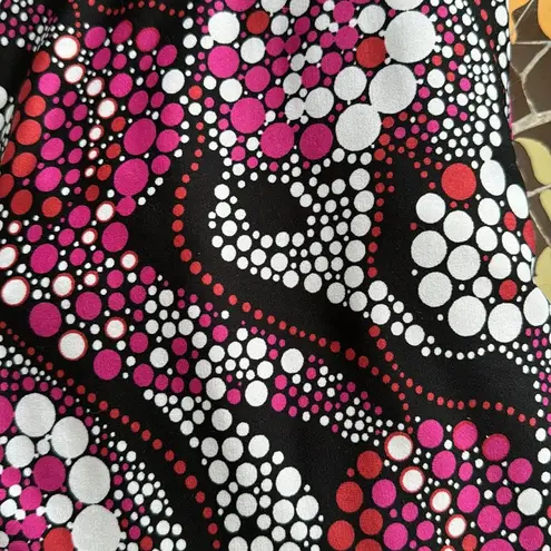 Ashley Stewart POLKA DOT KNIT MACI DRESS SZ: 2XL